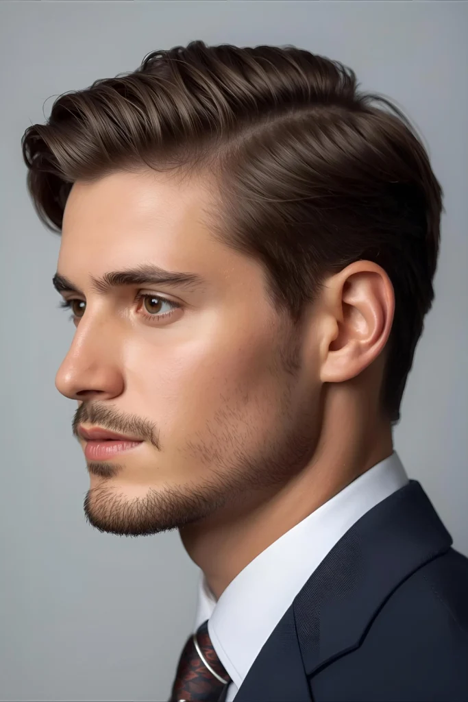 Edgar with Natural Texture Work with your hair’s natural texture rather than forcing strict lines, creating an authentic professional look.