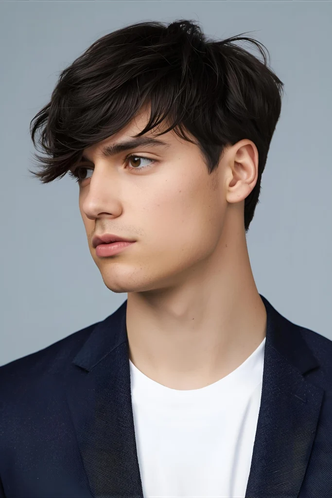 French Crop with Micro Fringe This Parisian favorite features an ultra-short back and sides with a slightly longer, textured fringe that's perfect for spring's casual elegance.