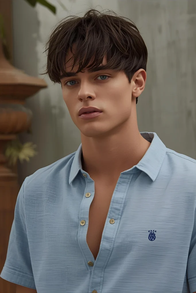 French Crop with Textured Fringe

This Parisian favorite gets a summer update with a textured fringe that adds personality while the short back and sides ensure cool comfort.