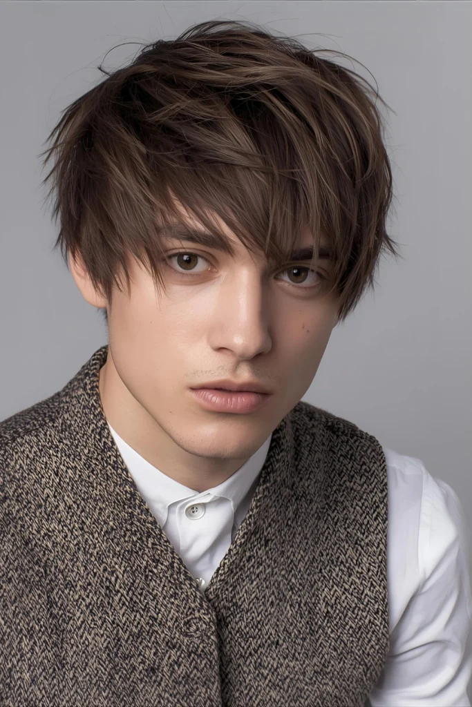 Messy Textured Crop

The "just woke up" look gets intentional with carefully crafted texture and piece-y separation that appears effortless but requires skilled cutting.