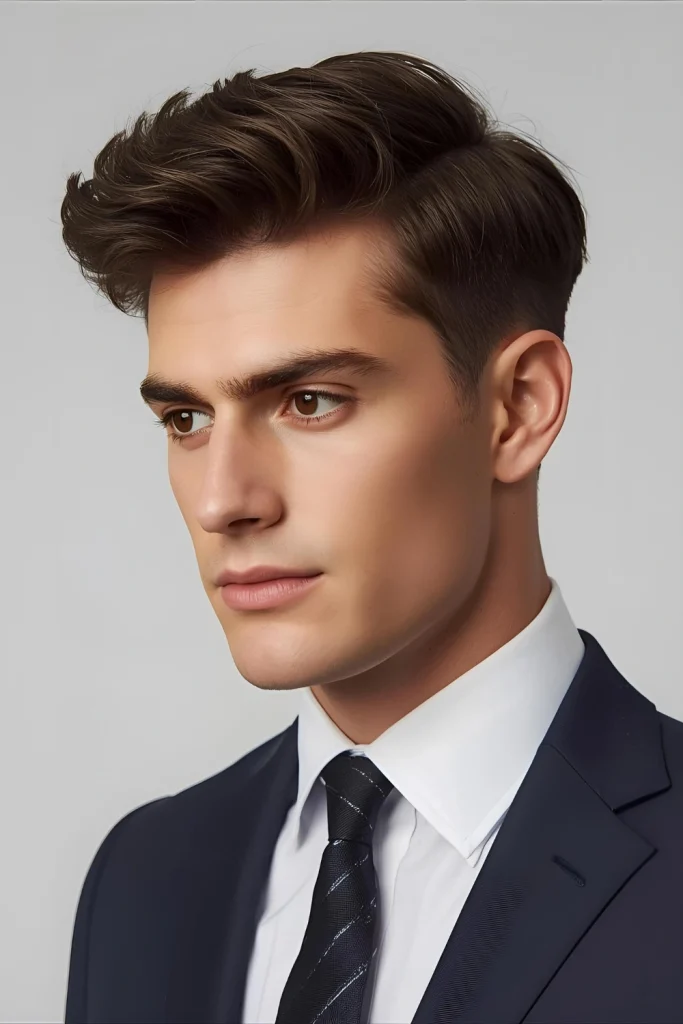 Office Perm for ProfessionalsDesigned specifically for professional environments, this subtle perm adds just enough texture and volume to look stylish while remaining workplace-appropriate.