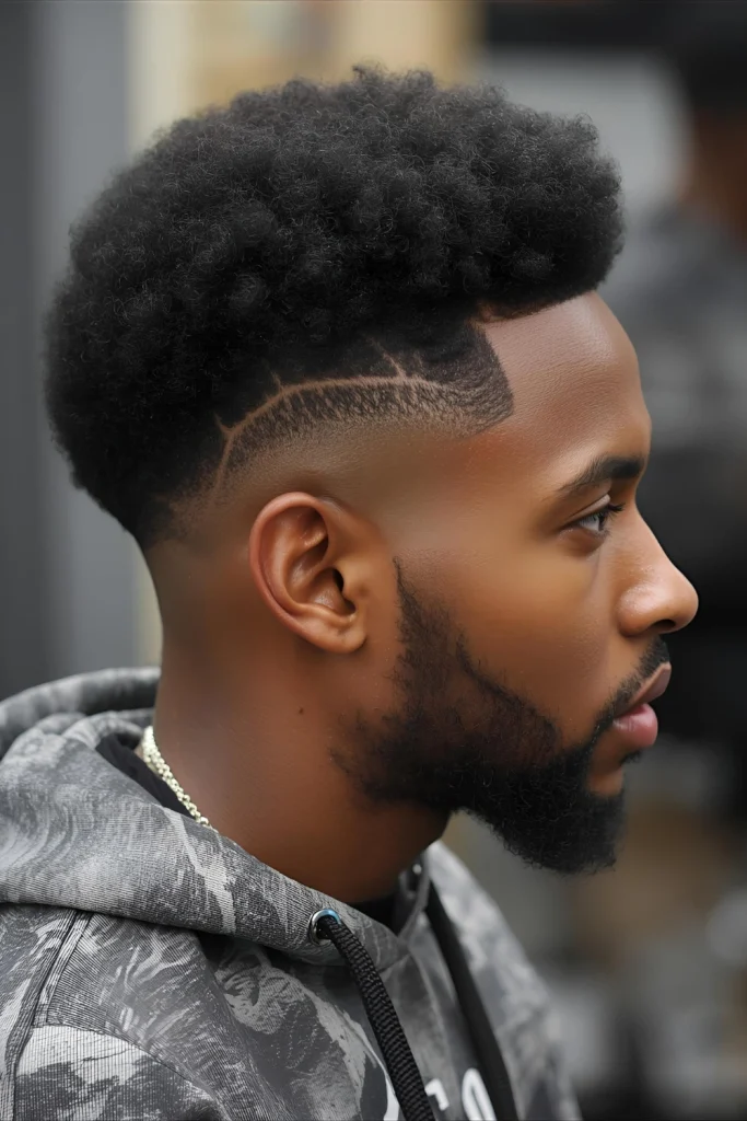 Short Afro with Taper

A neatly rounded afro gets structure from a clean taper that keeps the shape defined and prevents the "round ball" effect.