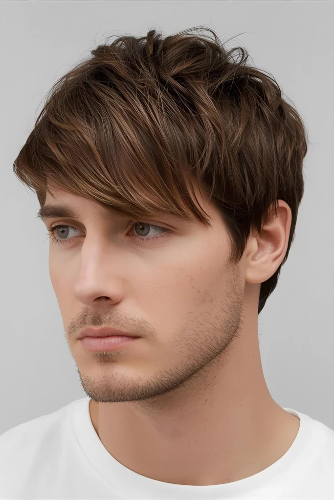 Short Shag with Layers Strategic layering creates movement and dimension in very short hair, perfect for active spring days.