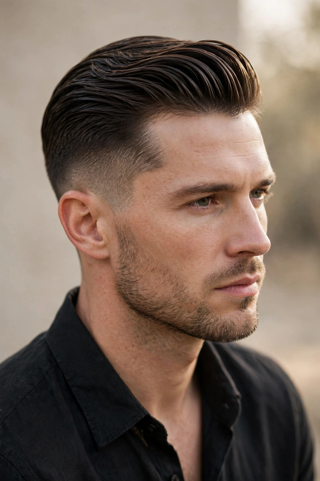 Short slick back undercut for men 2026 polished and manageable