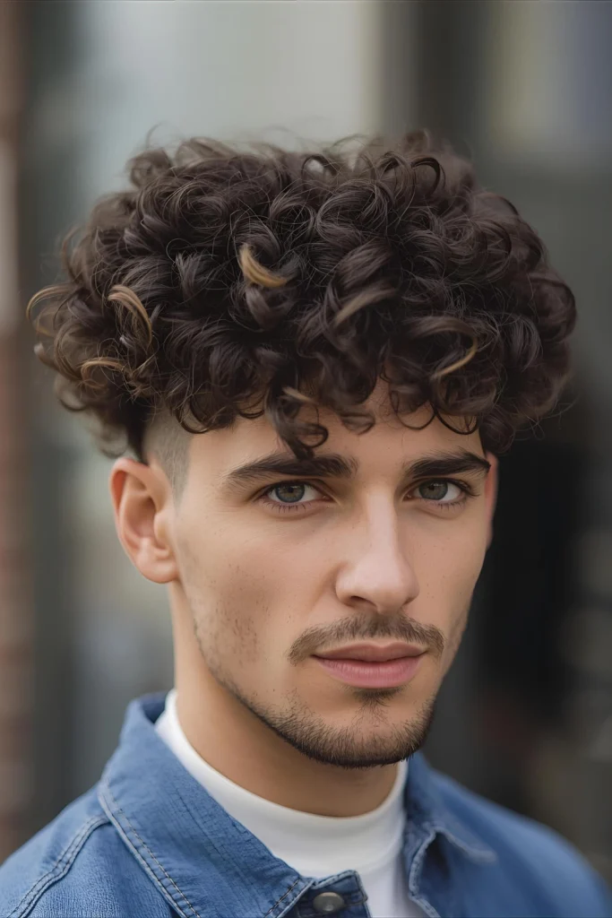 Tapered Natural Curls For curly hair, this cut uses a clean taper to provide structure while letting your natural curls shine with minimal product.