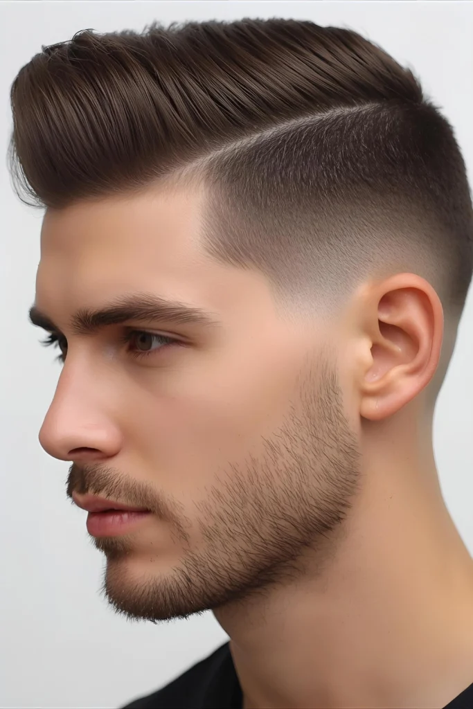 Textured Fringe with Skin Fade

Keep the focus on the front with piece-y texture that's balanced by completely clean sides for maximum coolness.