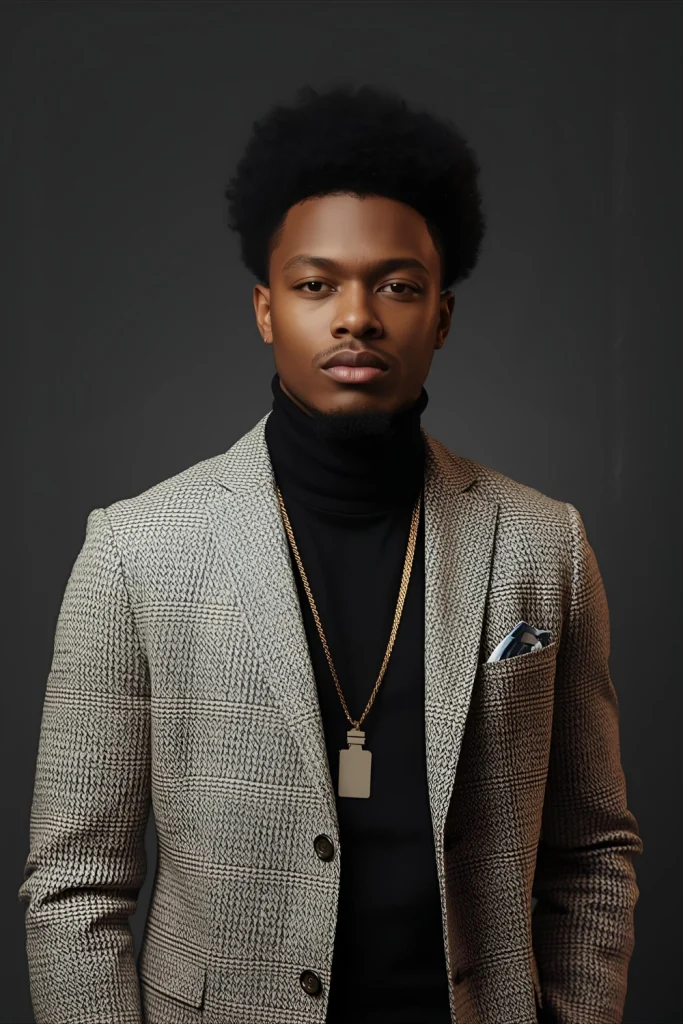 The Afro Fade

Celebrating natural texture, the afro fade provides structure while allowing coils to shine. The style has cultural significance and practical benefits for thick hair types.
