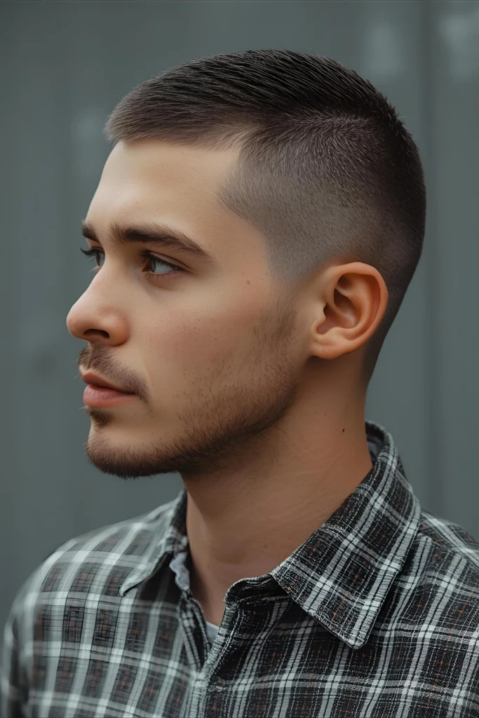 The Buzz Cut

The ultimate in easy hair care. A buzz cut is practical, cool, and perfect for hot summers and super active kids. It’s a no-fuss, no-muss classic that never goes out of style.