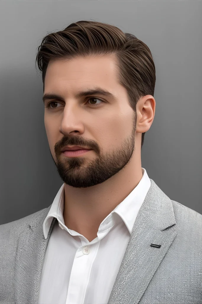 The Circle Beard Goatee A neatly trimmed full goatee that forms a perfect circle around the mouth. The circle beard offers a polished, professional appearance that's more contained than the stand