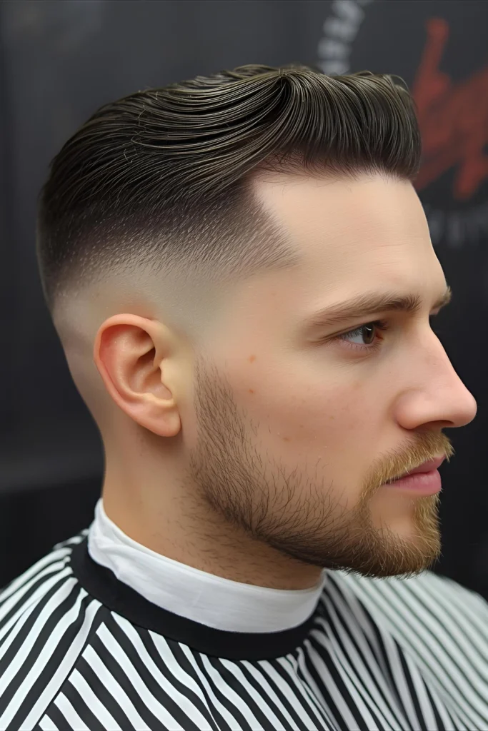 The Classic Taper Cut

The foundation of traditional barbering. A taper cut gradually shortens the hair down the sides and back, creating a clean, polished outline. It’s neat, professional, and pairs well with any length on top.
