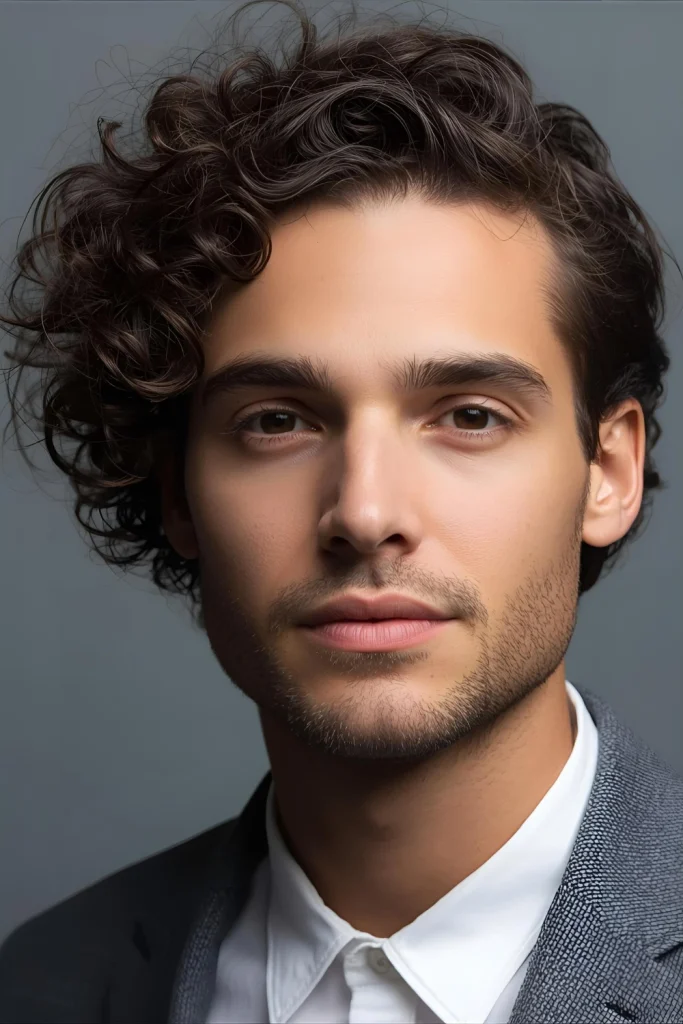 The Curly Comb OverTrain your curls to sweep to one side for a polished, intentional look. This style works best with longer curls that have enough weight to hold their direction, offering a sophisticated twist on everyday wear.