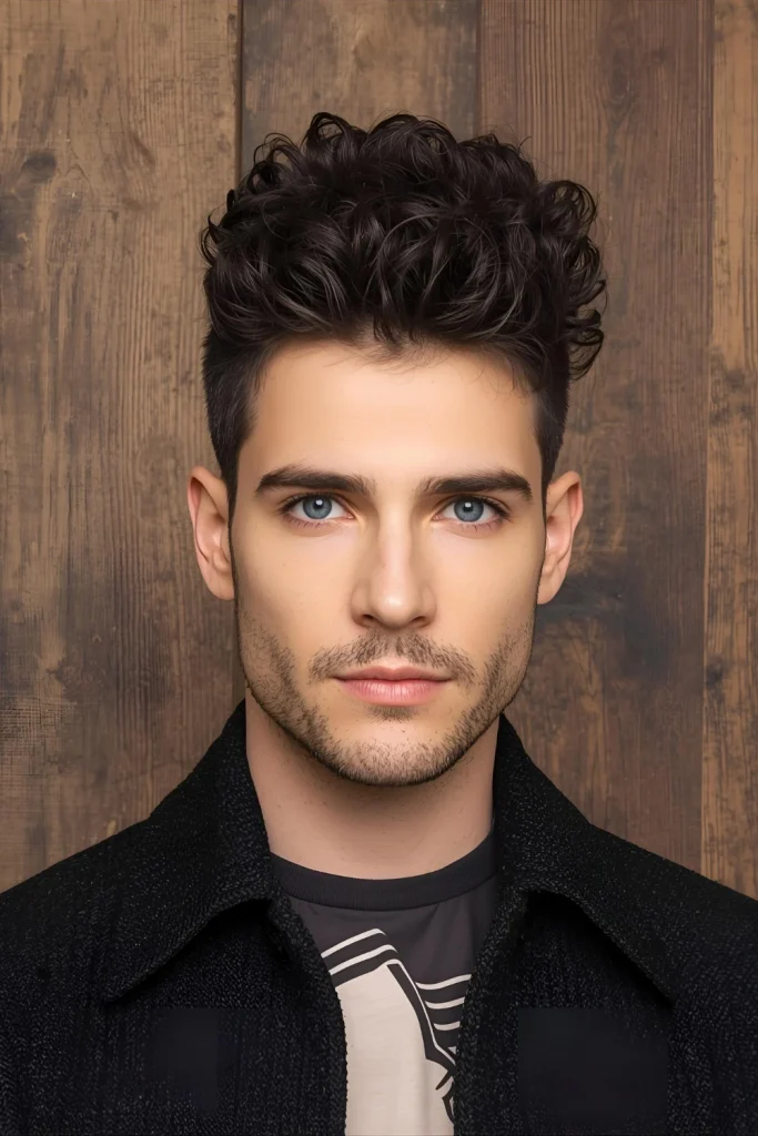 The Curly PompadourAdd a touch of retro glamour to your curls. This style uses the natural volume of your hair to create a lifted front section that’s both sophisticated and eye-catching. It’s ideal for special occasions or making a bold everyday statement.