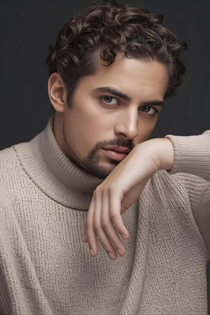 The Defined Curly Coif For a polished appearance, use defining products to style each ringlet into place. This look requires more effort but delivers impeccable, glossy results.
