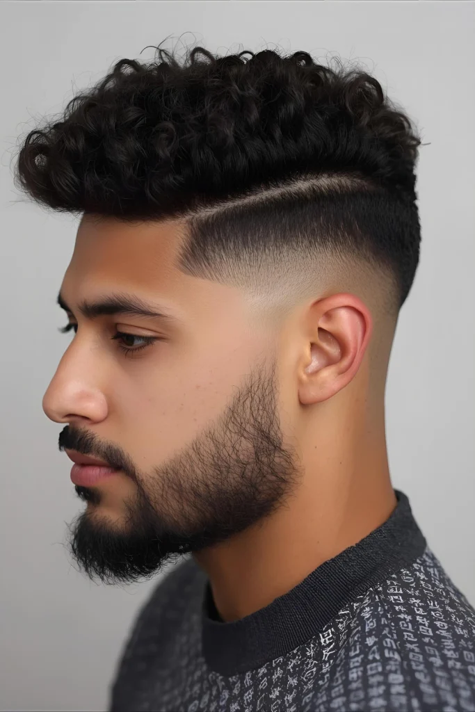 The Layered Curly Fade

Ideal for thick, dense curls, strategic layers are cut into the top to remove bulk, add movement, and encourage more defined, bouncy curls.