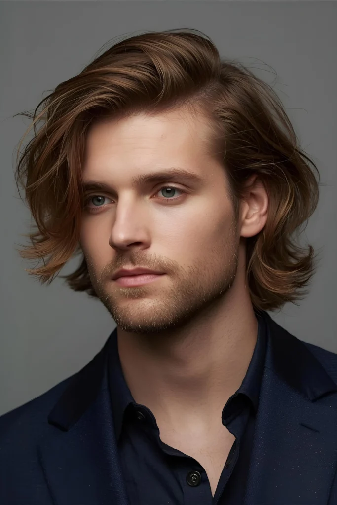 The Layered Mid-Length Cut Keep hair at a medium length with plenty of layers to remove weight and add movement. This length is perfect for creating style without requiring dense hair.The Layered