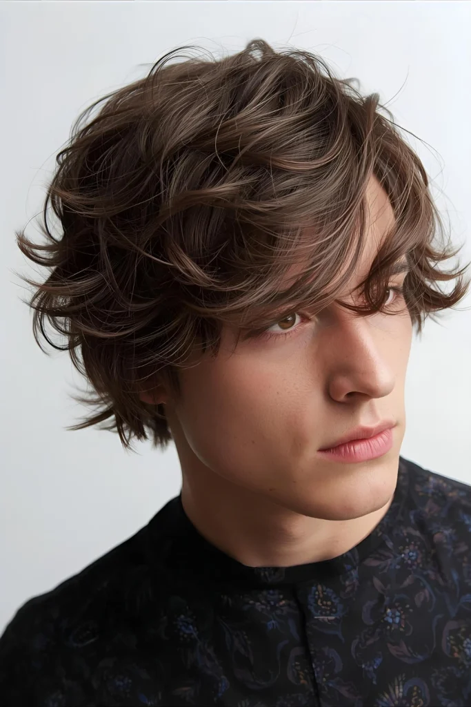 The Layered Shag Perfect for adding movement and body, the layered shag uses strategic cutting to remove bulk while creating dimension. This style works exceptionally well for wavy or curly hair,