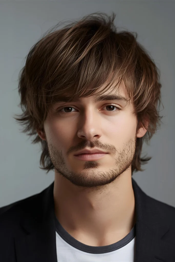 The Messy Mullet with Textured Taper

The "I woke up like this" version that uses texturizing products to create deliberate, piece-y separation throughout for an effortless cool vibe.