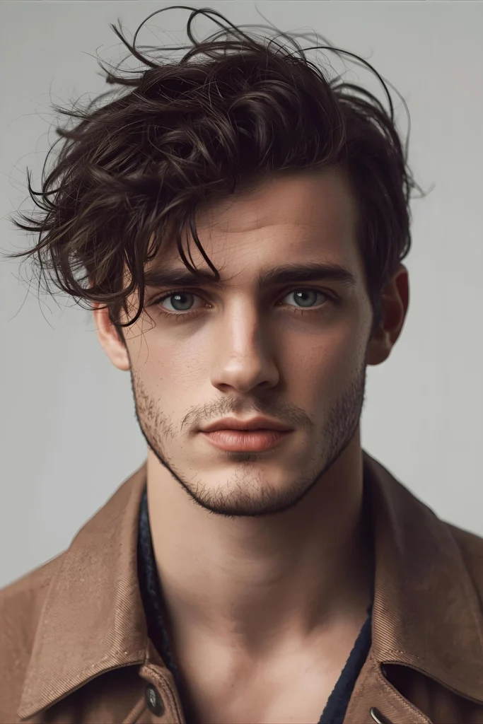 The Messy Textured Style Sometimes, perfectly imperfect is the goal. This style uses texturizing products to create deliberate, piece-y messiness that looks both casual and carefully curated. (1)