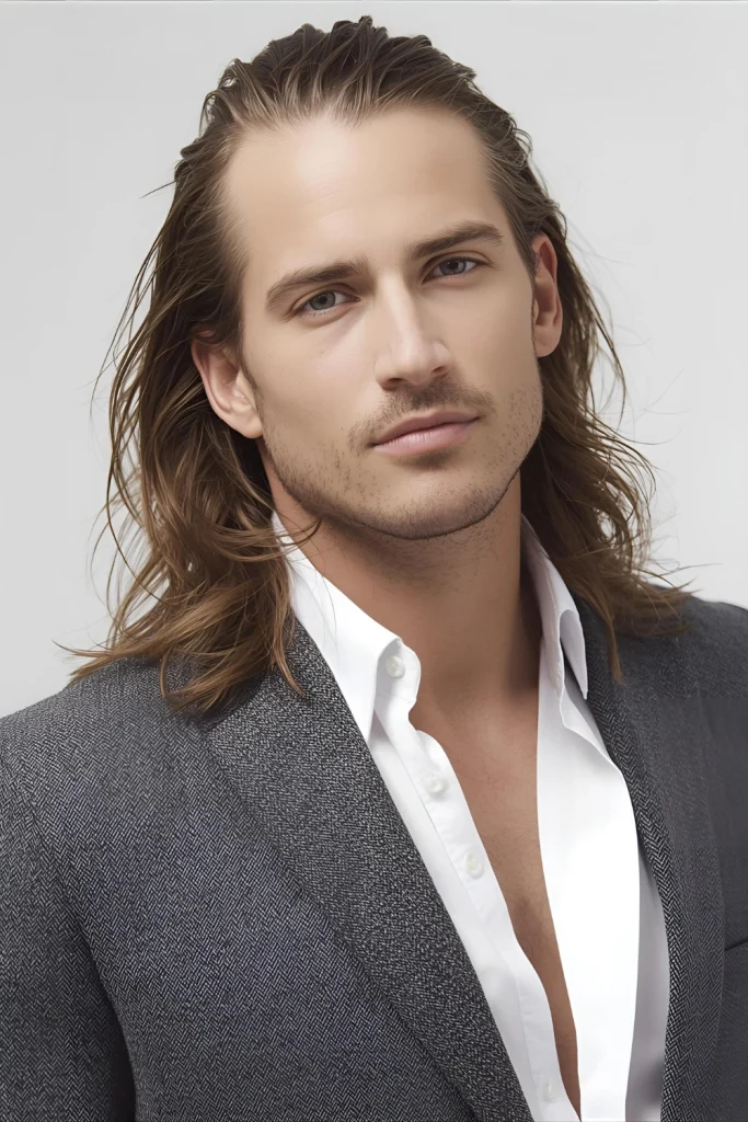 The Modern Mullet The mullet has made a fashionable return, with the contemporary version featuring more balanced proportions. Medium length allows for business-appropriate styling in front with