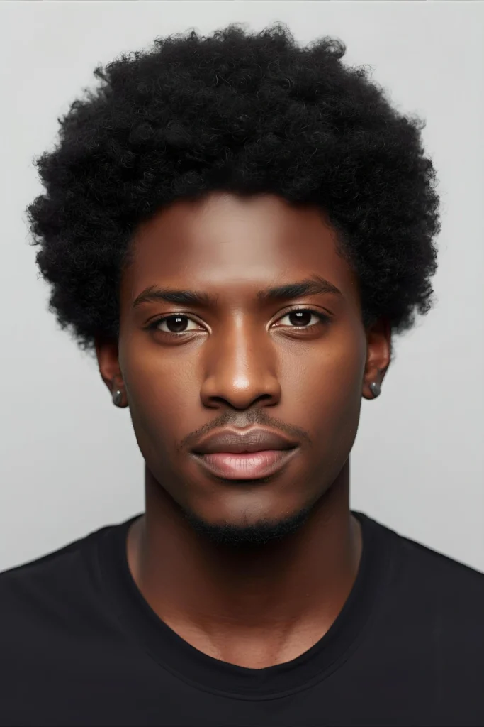 The Sculpted Afro This classic style gets a precision update with perfectly rounded shaping and clean edges. The sculpted afro celebrates volume and texture while maintaining impeccable grooming