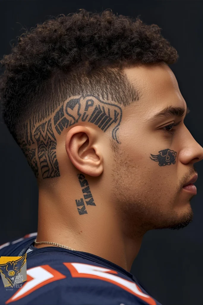 The Signature Design Fade This style takes the classic fade to artistic new levels by incorporating personalized designs shaved into the sides. Think team logos, jersey numbers, or geometric patt