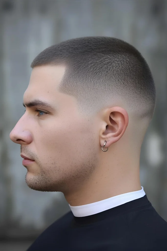 The Tapered Buzz CutSofter than a fade, the tapered buzz cut gradually shortens the hair down the sides and back towards the neckline. This creates a clean, rounded shape that is incredibly polished and perfect for those who want a sharp look without the stark contrast of a fade.