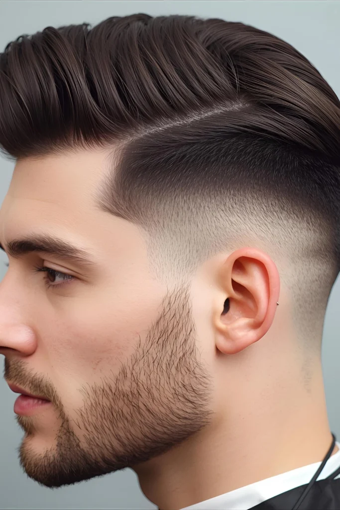 The Textured Comb OverA modern take on the classic comb over, this version incorporates texture and movement for a softer, more contemporary appearance.