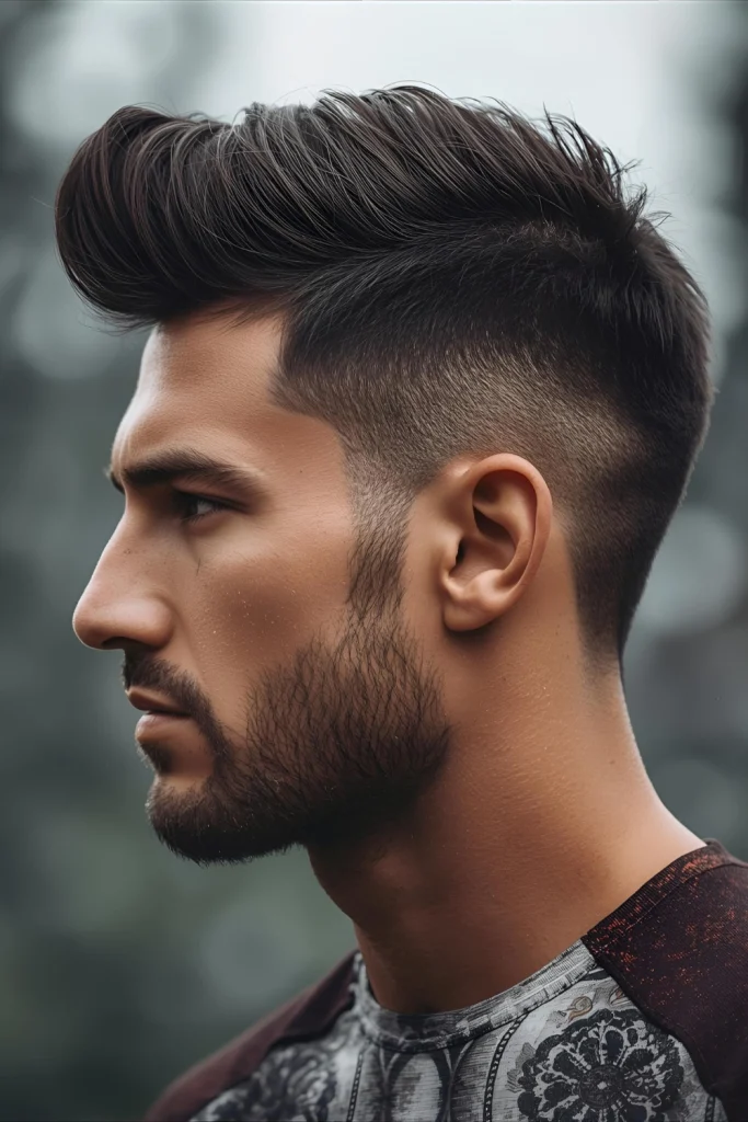 The Textured Quiff

With advanced holding products, players can maintain volume throughout matches. The quiff provides height and presence, making players more recognizable on the field.