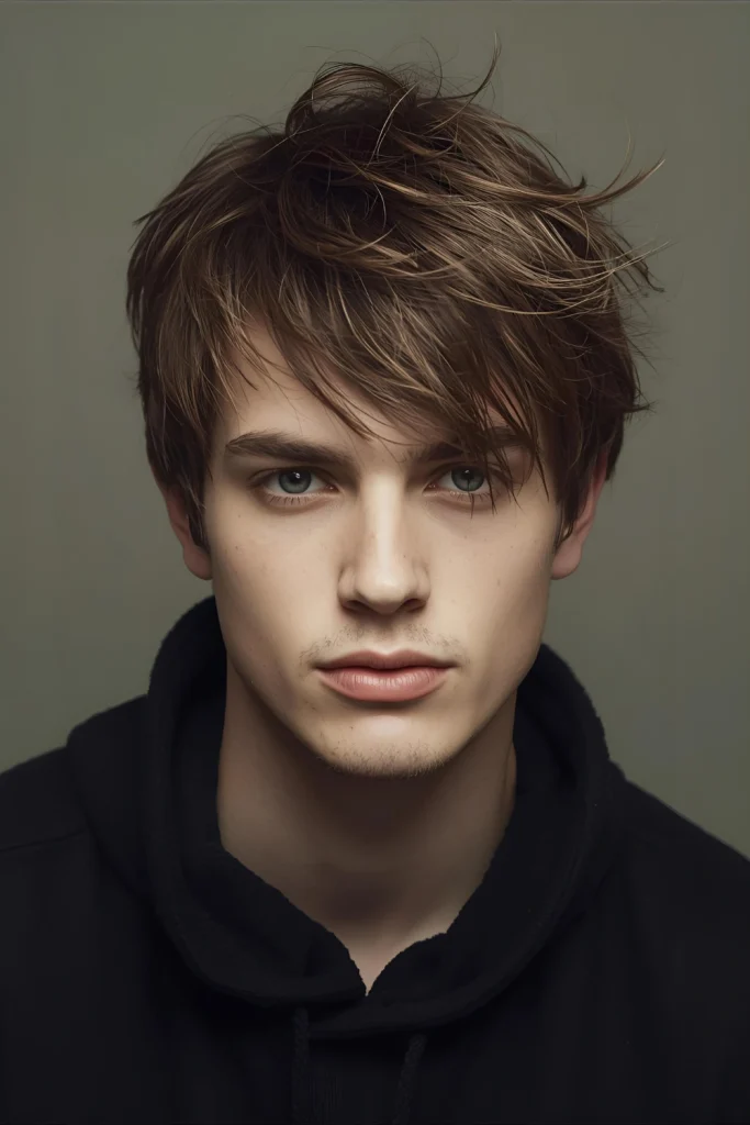 The Tousled Wet WolfFor a more relaxed interpretation, this style uses lighter-hold products to create a "damp" rather than "wet" look. The layers are tousled and piece-y, offering a more approachable but still edgy version of the trend.