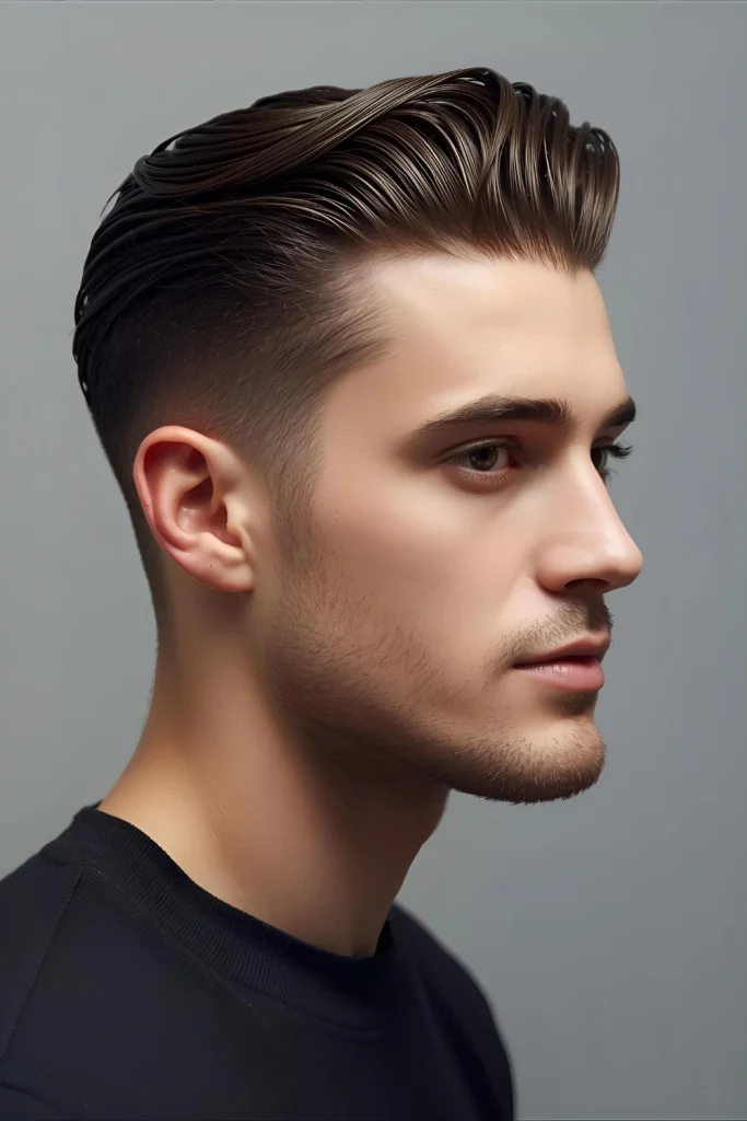 The Wet Look Blow Out with Taper

Sleek and sophisticated, this style uses high-shine products over the blow out's volume to create a glossy, red-carpet ready finish.