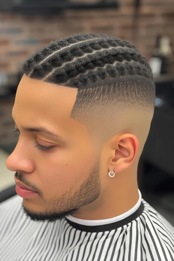 Two-Strand Twists with Taper Fade