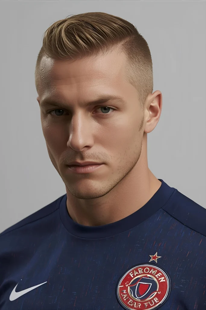Why Soccer Players Lead Hair Trends

Athletes have unique styling needs that drive innovation:

Performance Requirements:

Styles must withstand 90+ minutes of intense activity

Hair should not obstruct vision or cause distraction

Quick maintenance during travel and between matches

Compatibility with headers and physical play