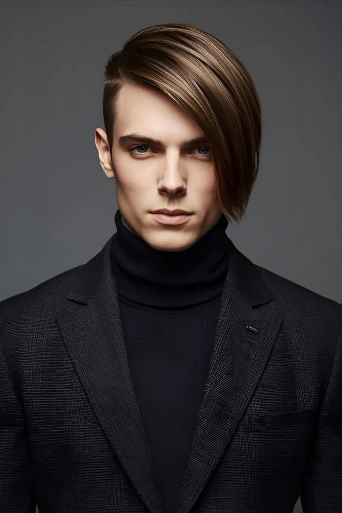 Asymmetrical Taper Break the rules with a taper that is intentionally uneven or longer on one side, for a fashion-forward, editorial look.
