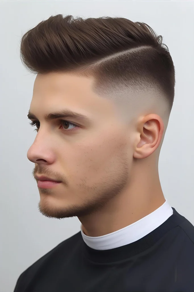 Burst Taper The fade follows the natural curve of your hairline around the ears, creating a “bursting” effect that is artistic, flattering, and distinctly 2026.
