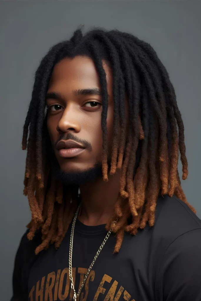 Layered Dreadlocks Different lengths throughout create movement and dimension in dreadlocks. Layering can make thicker locs more manageable and stylish.