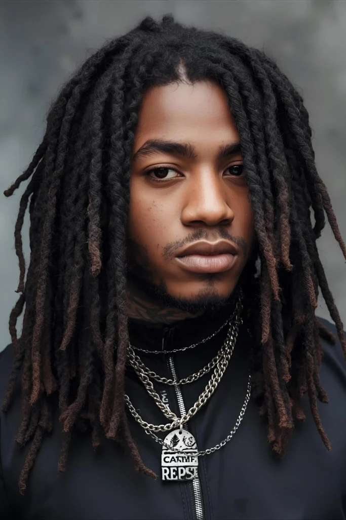 Shoulder-Length Dreadlocks

The perfect balance of length and manageability. Shoulder-length dreads offer styling versatility while making a strong statement of commitment and patience.