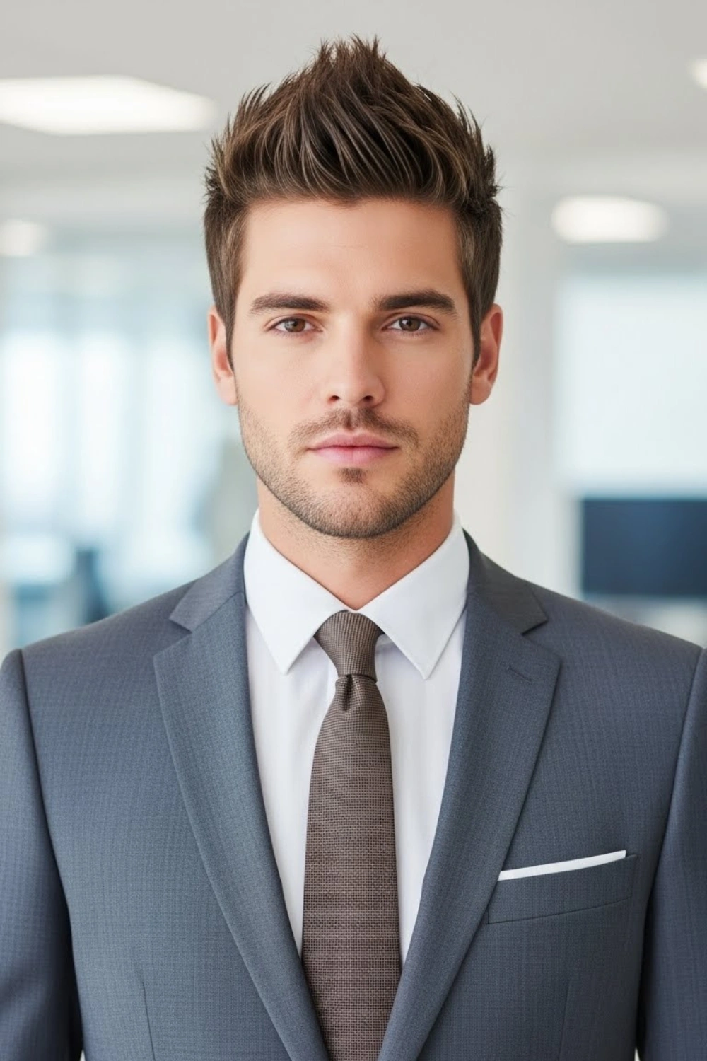 Spiky Hair Techniques For Young Professionals Men