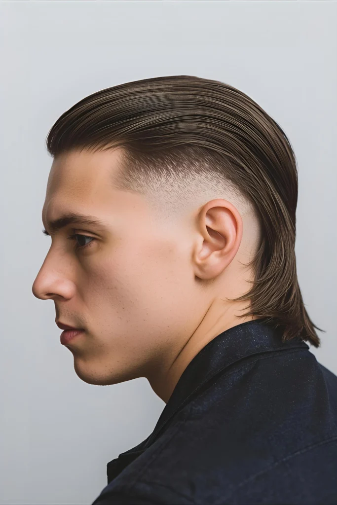 Tapered Mullet The mullet gets refined. The signature longer back is tapered neatly into the sides and neckline, making this rebellious cut surprisingly polished.
