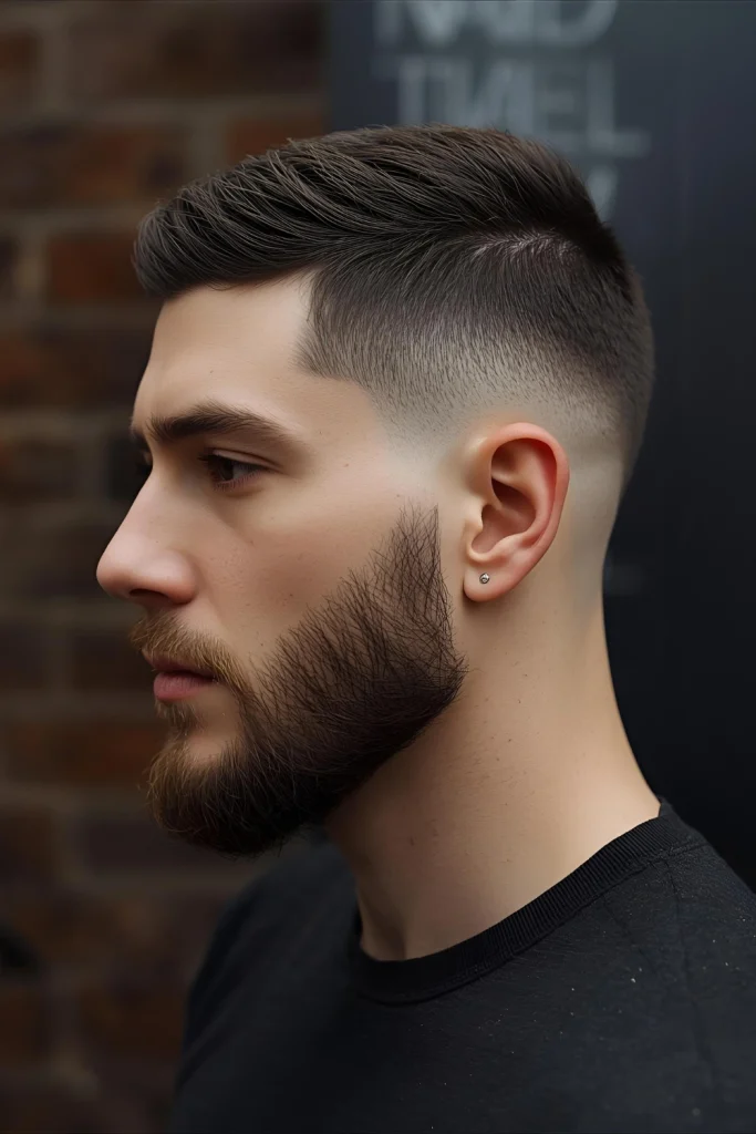 Textured Crop and Beard Combo