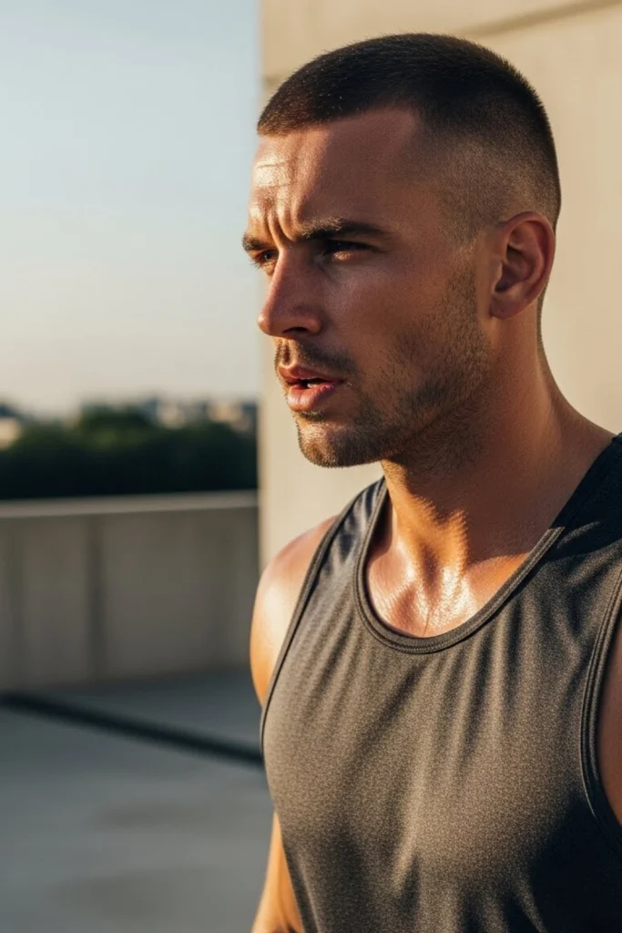 The Buzz Cut Fade