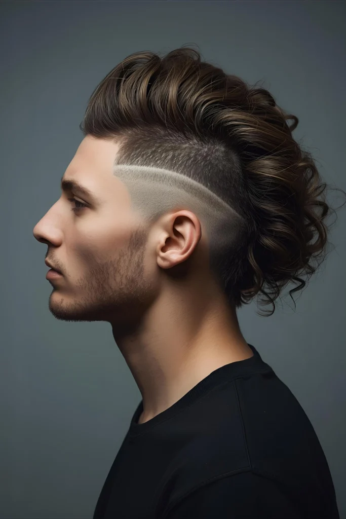 The Curly Undercut