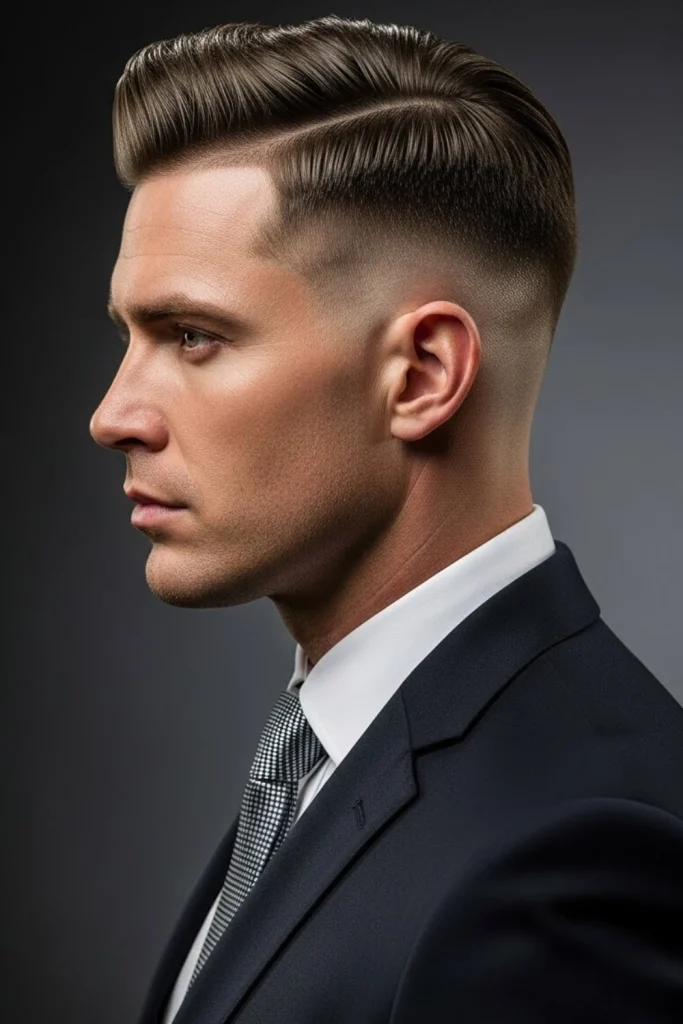 The Executive Contour with Low Fade