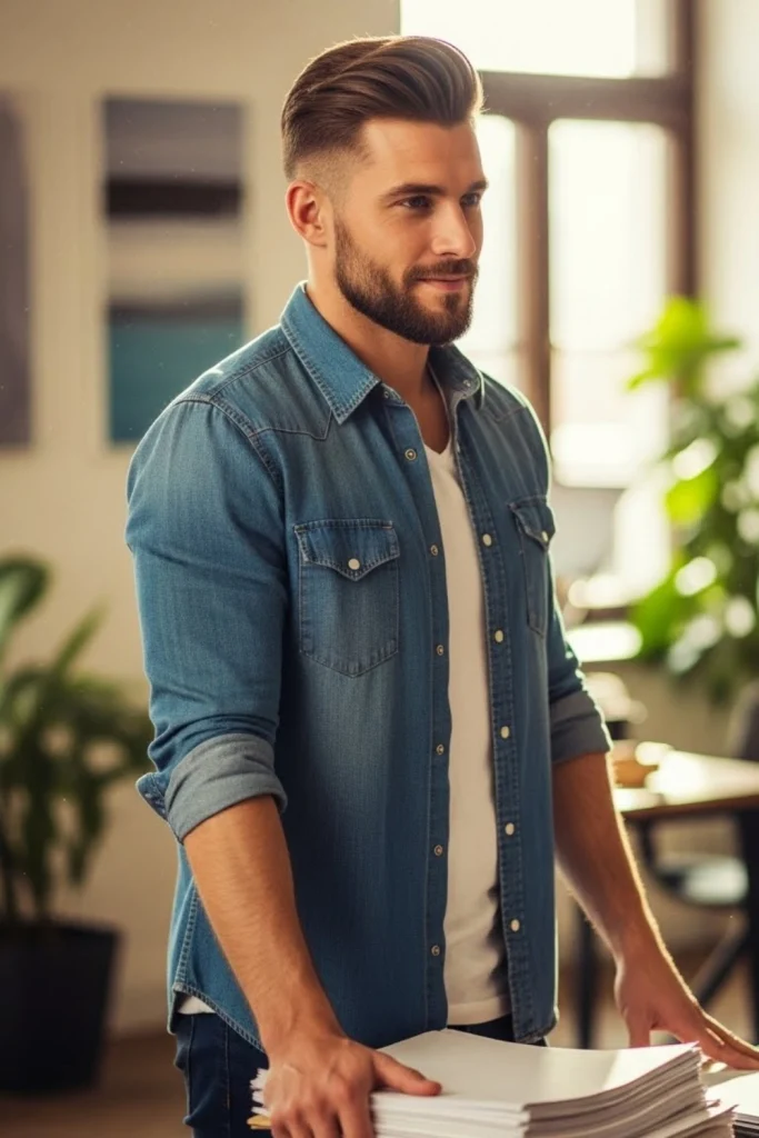 The Faded Beard and Stubble Look