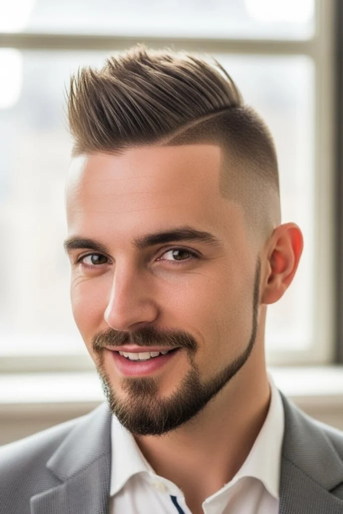 The Fohawk Fade &amp; Circle Goatee
