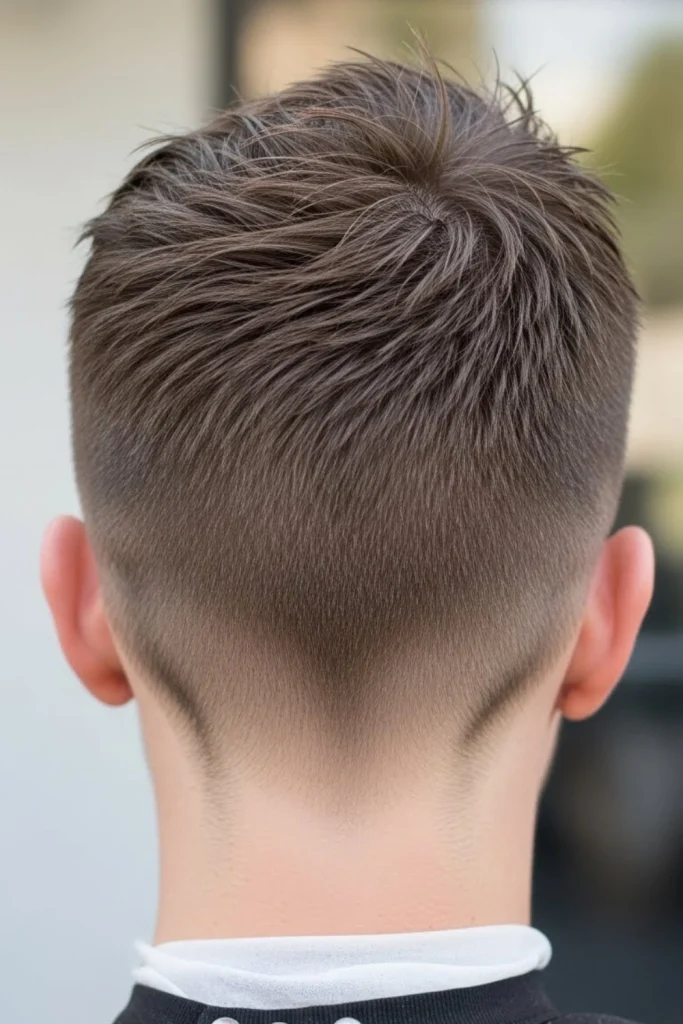 Textured buzz cut with beard for men 2026