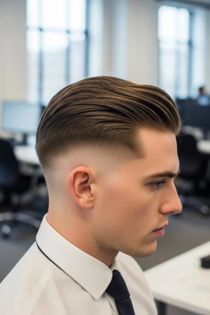 The High-Contrast Ivy with Skin Fade