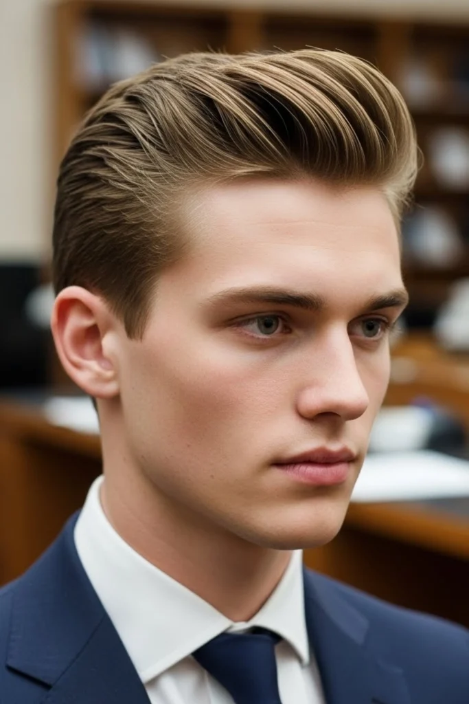 The Ivy League Pompadour Hybrid