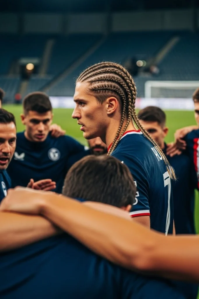 The Long, Braided Warrior Style