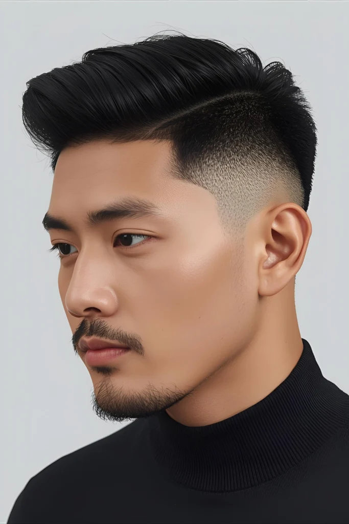 The Modern Two-Block Cut - asian men hairstyle