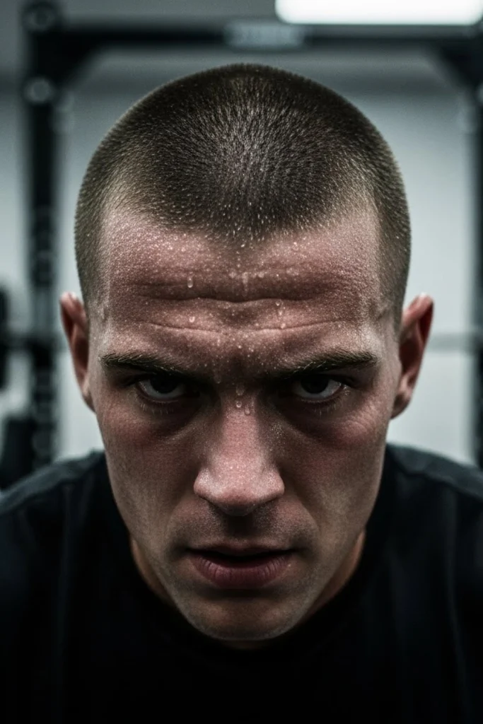 The Performance Buzz Cut - athletic haircuts active lifestyles